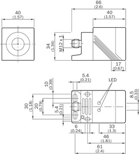 Interruptores de seguridad SICK IN40-E0109K 6050281 de gran venta, directos IN4000 IN40-E0109K - Product Image 3
