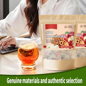Thé Premium aux Pommes et aux Aubépines <span class=keywords><strong>Sans</strong></span> Pépins, <span class=keywords><strong>Sans</strong></span> <span class=keywords><strong>Sucre</strong></span>, Naturel, pour le Soutien Digestif, Bien-être et Santé, Thé Rafraîchissant aux Fruits Séchés - Product Image 3