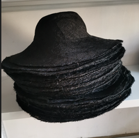 Topi jerami ND456 Parisisol Straw Cepeline Brim Parasisal Capeline tersedia dan siap kirim cepat. Topi koboi jerami.
