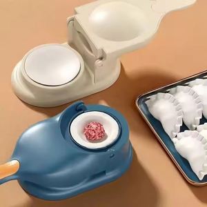 2 1 Plastic Reusable Dishwasher Safe Dumpling Skin Maker Moulds Full Set Kitchen <b>Accessories</b> - Product Image 1