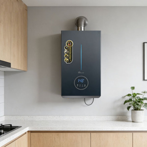 <span class=keywords><strong>Calentador</strong></span> de Agua a <span class=keywords><strong>Gas</strong></span> Eléctrico Silencioso y Cómodo de 24kW, Montado en la Pared, con Intercambiador de Calor de Cobre, <span class=keywords><strong>sin</strong></span> Tanque, con Temperatura Constante, para GLP/Propano - Product Image 5