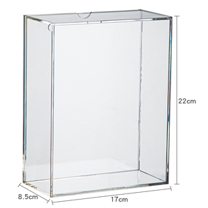 Trong suốt Acrylic sáng tạo khô hoa hiển thị hộp cho plexiglass Bóng khung ảnh lưu trữ bình Bộ nhớ hiển thị giá - Product Image 6