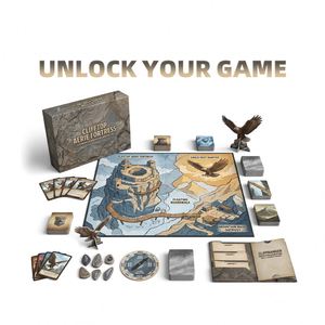 F Adventure Board Game with V-Cut Grooving ICTI FAMA Approved Multi-level Miniature Kitting for Dungeon Crawl Telescope Box - Product Image 2