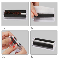Accessoires pour fumeurs Injecteur à tabac à tube unique en plastique Machine de remplissage de tabac manuelle et portable