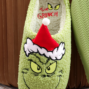 Nouvelle Arrivée Chaussons 3D <span class=keywords><strong>Grinch</strong></span> en Polyester Doux et Confortables pour Adultes, Idéals pour la Maison, l'Intérieur, l'Extérieur, les Fêtes, la Famille et Noël - Product Image 6
