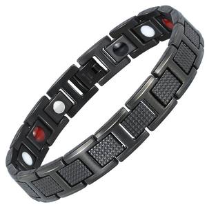 Bracelet magnétique énergétique professionnel de haute qualité, prix d'usine <span class=keywords><strong>pas</strong></span> <span class=keywords><strong>cher</strong></span>, <span class=keywords><strong>pas</strong></span> de minimum, classique en acier inoxydable pour enfants - Product Image 1