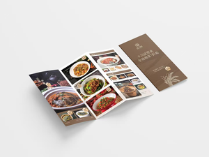 OEM tùy chỉnh in offset <span class=keywords><strong>menu</strong></span> nhà hàng trifold Brochure gấp tờ rơi tờ rơi tập sách với logo tùy chỉnh - Product Image 4