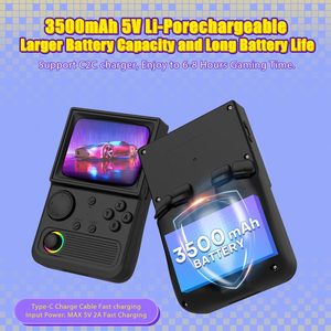 Consola de Juegos <span class=keywords><strong>Retro</strong></span> Portátil R36T, Pantalla IPS de 3.5 Pulgadas, Más de 18000 Juegos Clásicos Integrados, Consola de Bolsillo para Regalo Navideño - Product Image 6