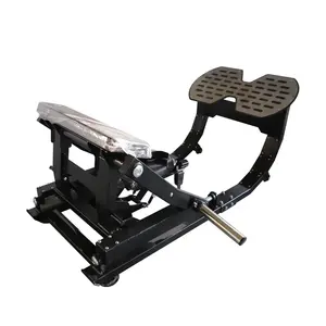 Équipement de gymnastique de forme physique Glute Machine Plate Loaded Glute Drive/ Hip Trainer/ Hip Thrust Machine