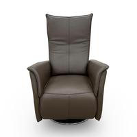 Canapé simple haut de gamme en cuir véritable rotatif chaise longue fonctionnelle électrique pour salon loisirs de haute qualité