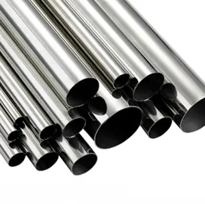 Stainless Steel Pipes Grade SS 304 316 AISI ASTM cold hot rolled Seamless Round Welded Tubes capillary