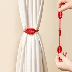 Silicone dây buộc phòng ngủ lưu trữ móc chìa khóa với hút từ miễn phí đấm vĩnh viễn nhà bếp treo móc - Product Image 6