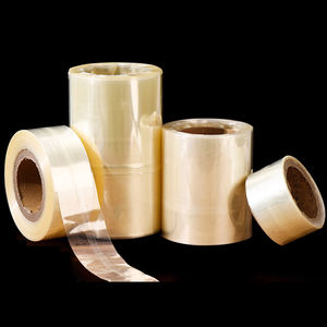 مخصص شفاف PVC PET فيلم التفاف تمتد يتقلص التفاف لفة البلاستيك الصانع البولي أوليفين التعبئة والتغليف الحرارة يتقلص الفيلم - Product Image 1