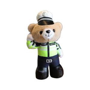 Cute Little Bear Plush <b>Toy</b>, Uniform Black and White cat Doll, Teddy Bear Cloth Doll <b>Toy</b>, Suitable for Boys and Girls As a Gift - Product Image 2