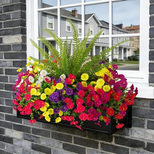 Fiore artificiale Morning Glory a stelo singolo in tessuto <span class=keywords><strong>di</strong></span> seta e plastica, best seller, per recinzioni e decorazioni da giardino in stile pastorale. - Product Image 5