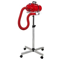 Sèche-cheveux pour chien à vitesse réglable LT-1090 avec roues |   Séchoir pour animaux de compagnie à haute vitesse 2500W 3300W pour usage commercial