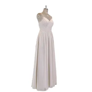 TEENYEE Most Popular V-Neck Prom Gown Ball Gown Evening Long Bridesmaid Dresses Elegant