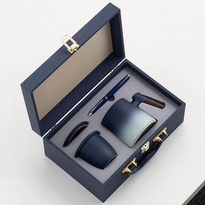 Premium Custom Logo UV Printing Corporate <b>Gift</b> Set Wallet PU Leather Brown/Black New Year Business Promotional <b>Gift</b> <b>Box</b> for - Product Image 3