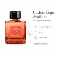 Diffuseur de parfum naturel en roseau - Diffuseur d'huiles essentielles sans flamme longue durée, bouteille en verre sans BPA, sans alcool, fait main, DIY