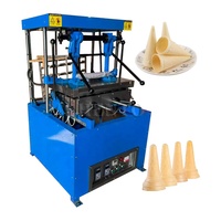Machine automatique de fabrication de cônes / Machine à cônes à glace / Machine à fabriquer des coupes à glace