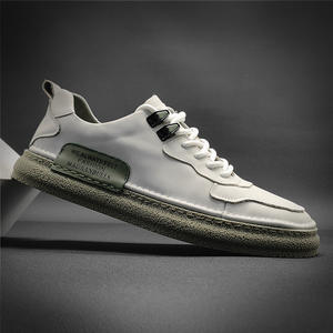 Chaussures de skate pour hommes, grande taille, chaussures décontractées, chaussures plates polyvalentes, chaussures à enfiler en tissu extensible pour le printemps, l'été et l'automne - Product Image 6