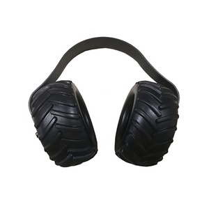 Capacidad para resistir la fatiga, deformación, orejeras de seguridad, orejeras de seguridad negras Premium adecuadas para diferentes tamaños de cabeza - Product Image 2