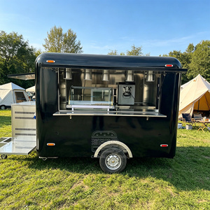Fully Equipped Stainless Steel Truck Burger Pizza Mobile Kitchen Food Trailer - Product Image 5
