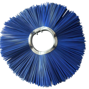 Tùy chỉnh công nghiệp PP dây thép hỗn hợp vòng quét Wafer bàn chải để làm sạch đường phố - Product Image 2
