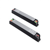 Nouvelle conception Série H 100W 12V 24V Alimentation LED en aluminium Transformateur basse tension pour projets de construction