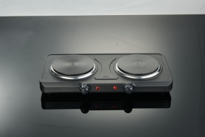 <span class=keywords><strong>Plaque</strong></span> chauffante électrique 2000W vente directe d'usine ménage et commercial double cuisinière ustensiles de cuisine réglage du bouton - Product Image 2