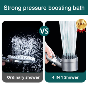 Vente chaude Gun Grey haute <span class=keywords><strong>pression</strong></span> économie d'eau trois fonctions salle <span class=keywords><strong>de</strong></span> bain <span class=keywords><strong>douche</strong></span> à main avec fonction <span class=keywords><strong>de</strong></span> massage filtre en coton pp - Product Image 3