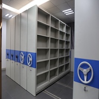 Fabrika Üretimi Yüksek Standartlı Metal Kutu Tipi Arşiv Rafı Mobil Raf Sistemi Modern Tasarım ve Tam Kullanımlı Alan Özelliğiyle