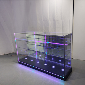Vitrine de présentation pour articles de fumeurs de 4/6 pieds de haut avec éclairage coloré - Product Image 5