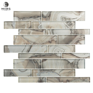Orient White Marble <span class=keywords><strong>2x3</strong></span> Illusion 3D Cube Rhombus Diamond Hexagon Mosaic Tile - Product Image 6