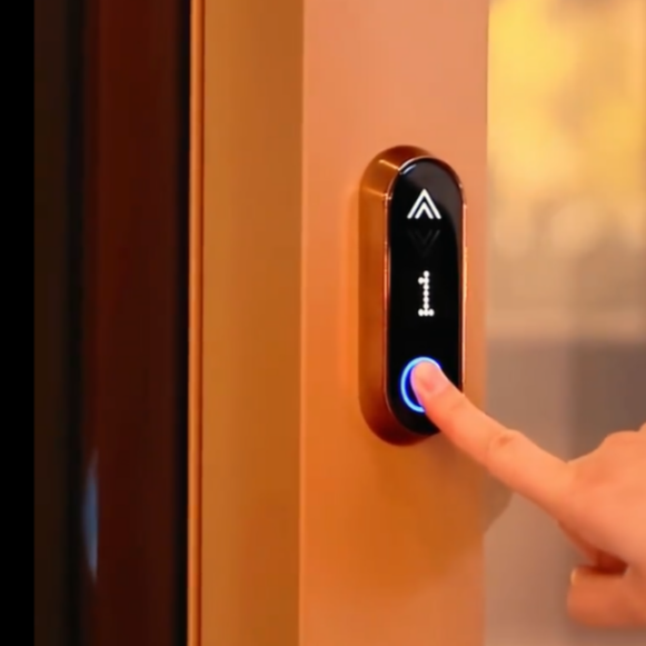 Modern Lift LOP COP Touch Screen Digital Control System Glass Wear Resistant Panel for Hotel Elevators Elevoro Brand 1 Year