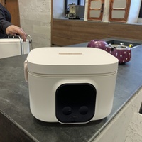 Boîte à lunch électrique automatique rechargeable pour enfants, 500 ml, pot intérieur en acier inoxydable, isolation 8 heures, alimentation USB/batterie pour voiture
