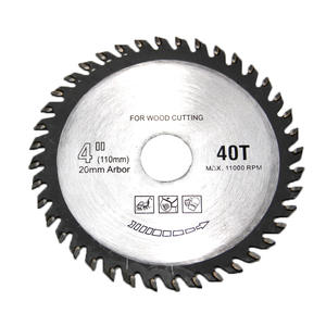 Disco de corte de carburo de 4 pulgadas y 40 dientes para máquina de cortar madera - Product Image 3