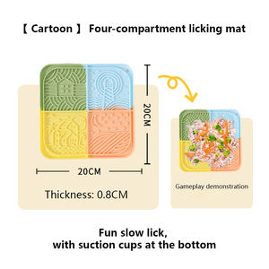 Silicon Dog <b>Mat</b> <b>Pet</b> Dog Lick Pad Non-slip Food Pad <b>Pet</b> Licking <b>Mat</b> Feeder Cat Dog Lick <b>Mat</b> Eco-friendly <b>Pet</b> Slow Feeder/ - Product Image 6