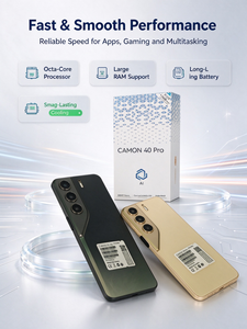 สมาร์ทโฟน Camon 40 Pro 5G, โทรศัพท์มือถือระดับโลก, ปลดล็อคด้วยระบบจดจำใบหน้า, หน้าจอโค้ง, แบตเตอรี่ขนาดใหญ่ - Product Image 2