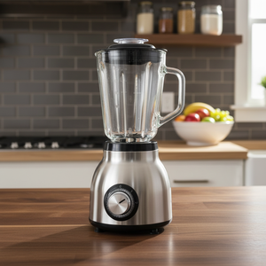 पोर्टेबल इलेक्ट्रिक ब्लेंडर मिनी 1.5l क्षमता ग्लास कंटेनर मल्टीफंक्शनल घरेलू रसोई उपकरण 3 गति के साथ - Product Image 6