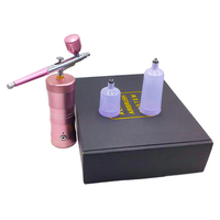 Kit de mini pistolet aérographe et de compresseur sans fil, Portable, sans câble, pour peinture de couleur pour cheveux, nouveau