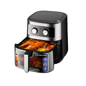 Four à Friture Numérique et Grille-Pain 12L - Grande Capacité en Acier Inoxydable - Fenêtre Visible pour Cuisine Domestique - Product Image 2