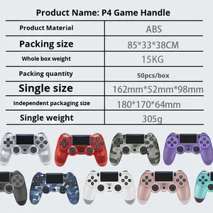 High quality stock suitable <strong>for</strong> <strong>computers</strong> and P4 wireless <strong>game</strong> <strong>controllers</strong>, with six axis dual vibration and USB - Product Image 3