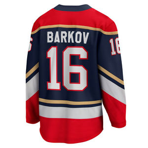 2025 Campeón de los hombres Sergei Bobrovsky Cosido Aleksander Barkov Matthew Tkachuk Jersey de hockey sobre hielo Tamaño - Product Image 5