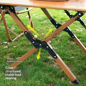 Original Field People Outdoor Folding Roll Rectangular <b>Table</b> <b>Portable</b> Camping <b>Picnic</b> Outdoor Furniture Wholesale - Product Image 2