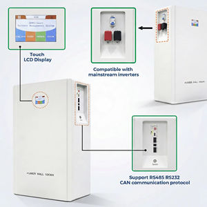 Batterie LiFePO4 51,2V 48kWh, stockage d'énergie solaire, mur d'alimentation intelligent avec BMS, solution d'énergie verte écologique pour appartement, condo, balcon - Product Image 4