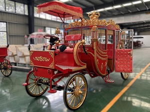 Carruaje de Lujo de Última Generación, Estilo Real Europeo, con Caballos y Eléctrico, para Bodas y Turismo, Transporte Especial - Product Image 3