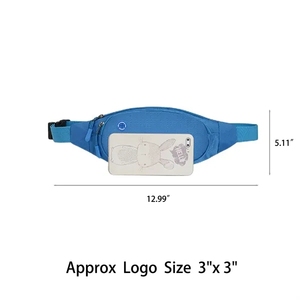 Riñonera Ajustable Impermeable de Cuero con Cierre de Cremallera para Mujer y Hombre, Ideal para Correr, Senderismo y Viajes - Product Image 4