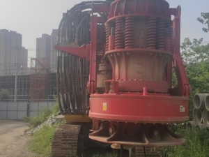 Plataforma de perforación rotativa de segunda mano Sany SR405W a la venta, precio barato, buenas condiciones con motor de engranajes, componentes del núcleo del cojinete del motor - Product Image 2