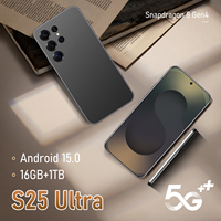 Smartphone Original S25 Ultra 5G 16GB RAM Cámara Trasera de 108MP Resolución de Pantalla HD Dual SIM LTE+CDMA Idioma de Operación en Español